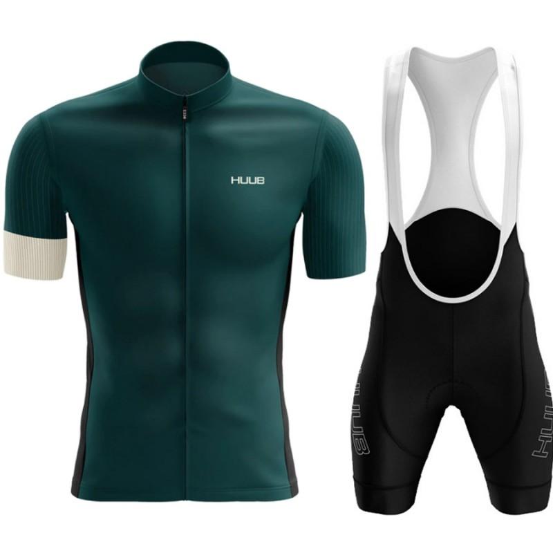 HUUB Mens Cycling Jersey Set Short Sleeve Quick Dry Breathable Mountain Road Bike Apparel