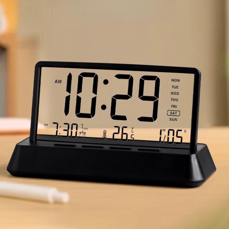 Elektronische Uhr Neue Ornamente Schreibtisch Kreative Digitale Wecker Wohnzimmer Kalender Hochwertige Heimdekoration