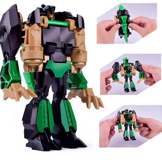 Deformation Toy Car Cute Multifunctional Plastic Assembled Car Model for Kid