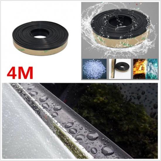 

15MM 4M Car Weatherstrip Windshield Rubber Seal Edging Strips For Window Glass