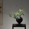 Chinese Antique-Style Ceramic Vase: Wabi-Sabi Japanese Beauty for Home, Living Room, or Hallway