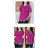 Pure Cotton Large Size Women's Short-sleeved Summer High-end Loose Hooded Cotton Top