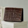 Brown Alligator Leather Wallet Caiman [25ss]dbwa5e717w3