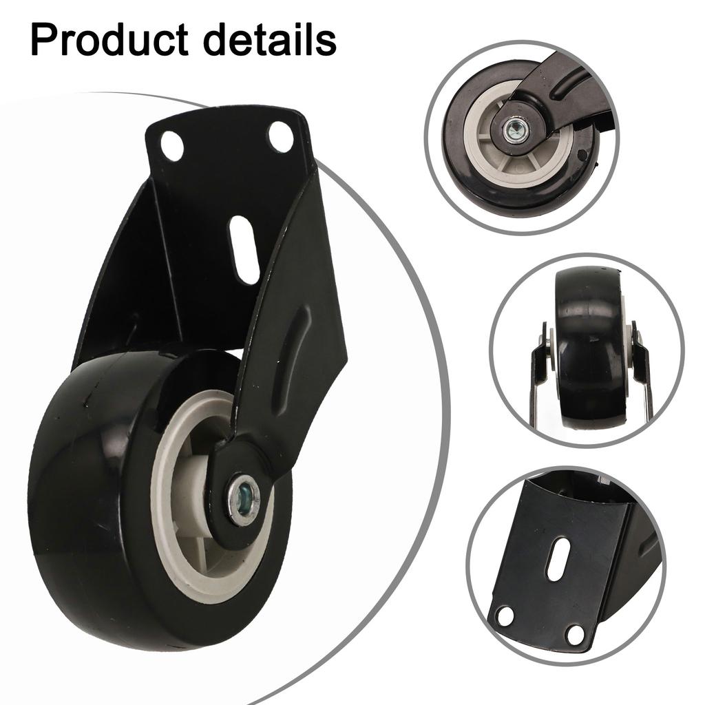 Door Bottom Support Wheel Door Droop Pulley Load Bearing Wheel Black And Gray