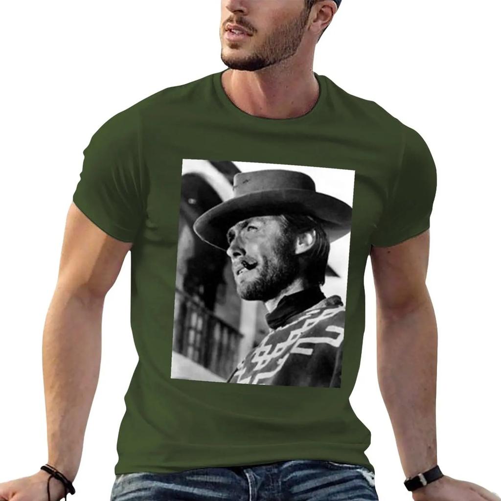 The Clint Eastwood Archive Tshirt Plus Size Tops Funnys Summer Tops Mens Clothing