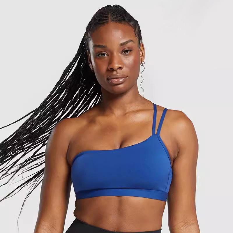 

Женский топ для йоги без рукавов с перекрещенной спиной: Фитнес, Бег и Танцевальная одежда Medium