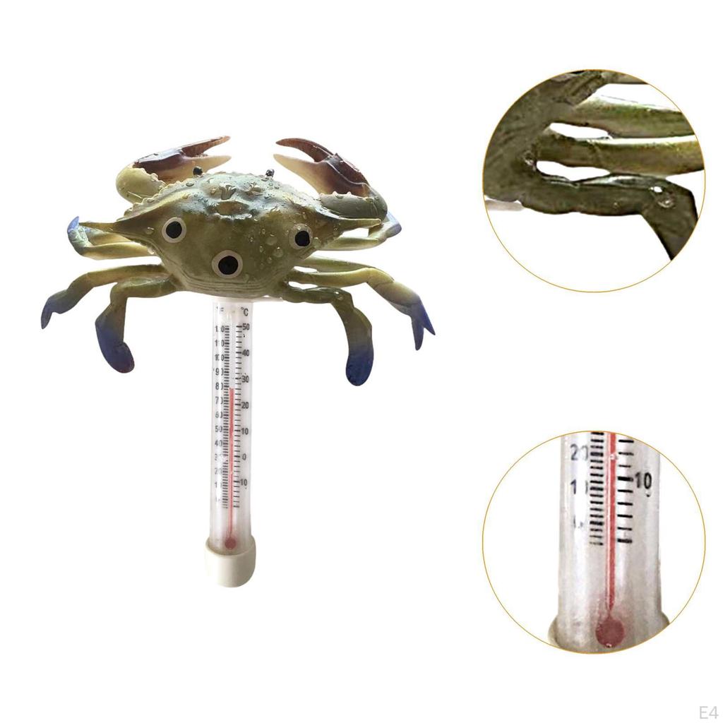 Clear Display Floating Pool Thermometer for Aquariums And Pools