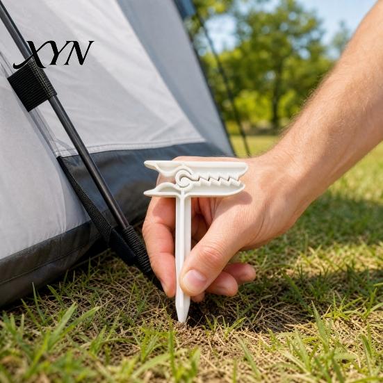 Blanket Sand Spikes 4Pcs Beach Towel Fixing Clip Stake, Windproof Outdoor Picnic Stake Spikes, Portable Holder Mat Clamps Clips