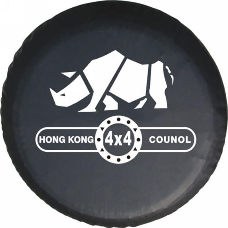 

Чехол для запасного колеса для Jimny из ПВХ-кожи, толстый, водонепроницаемый/пылезащитный/защита от УФ-излучения 15 inches (70-75cm) чёрный