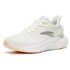 Anta Gen 3.0 Lite Cushioning Slip Resistant Abrasion Resistant Low top Running Shoes Women's Ivory White 122315586-3