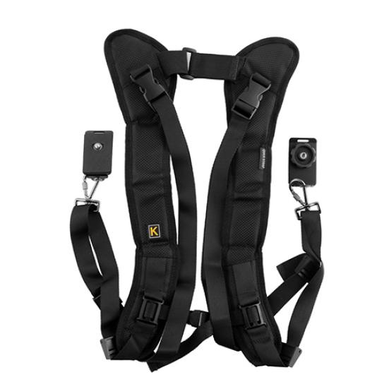 Double Dual Shoulder Strap Quick Release Camera Neck for Digital SLR DSLR Camera