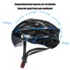 Bike Helmet Anti-collision Sport Cycling Helmet with Taillight Portable Lightweight Ultralight Adjustable for Skateboard Scooter