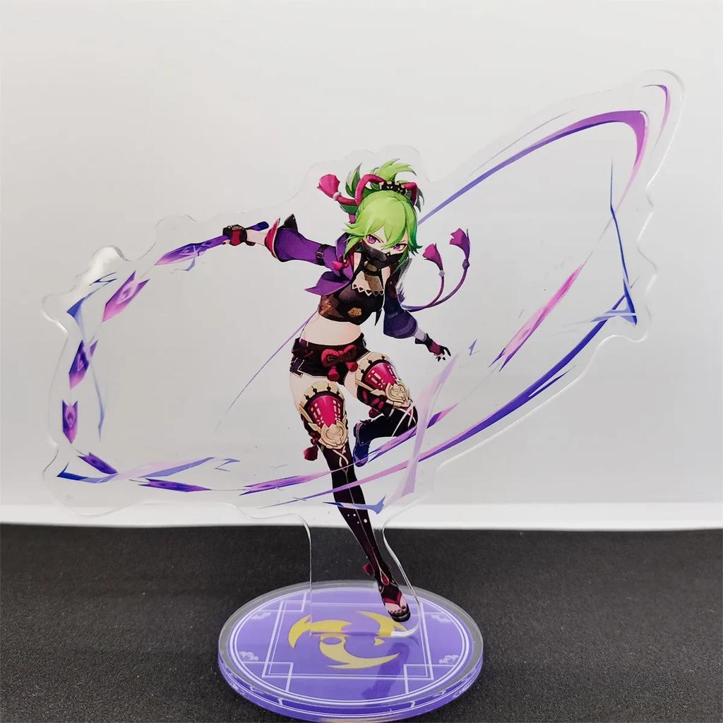 Anime Wanderer Faruzan Cyno Nahida Acrylic Stand Keychain Vertical Creative Desktop Ornament Game Accessories