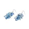 Tassel Temperament Light Purple Crystal Earrings - Luxury Long Dangle for Women