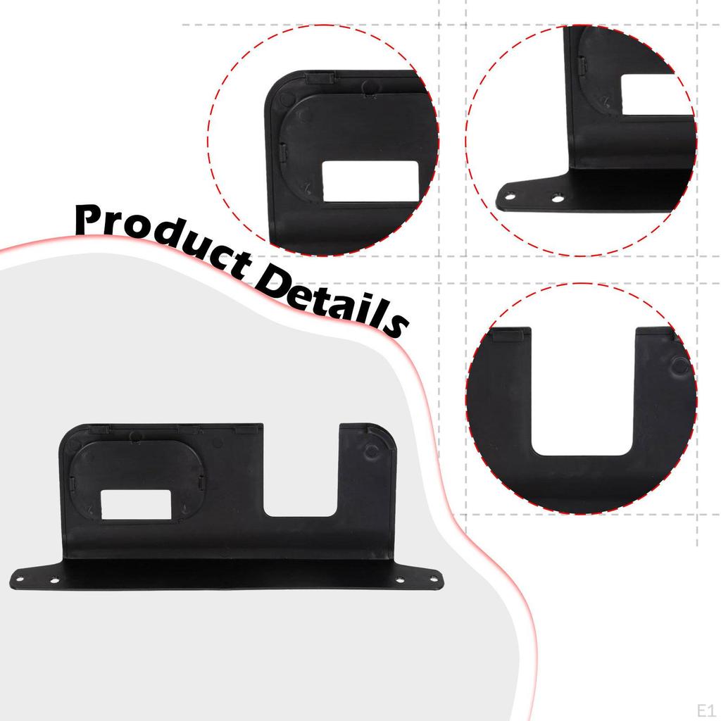 Rear Bumpers Cover Plate Hitch Surround Sturdy Easy to Use Replacement Wear Resistant with 4/7