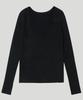 Supaeg Two-Way Scoop Neck Knit Top _ Vanilla, Black, Brown