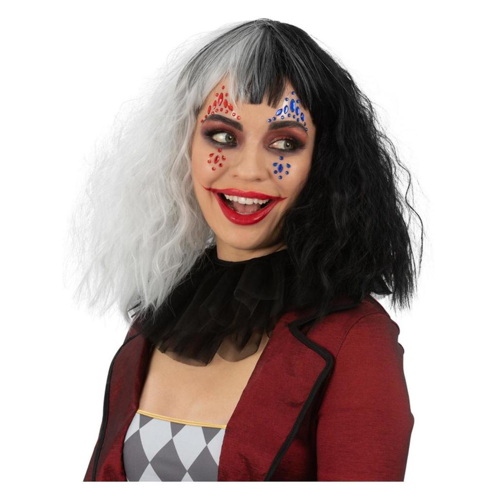 Smiffys Make-Up FX Clown Jester Face Jewels