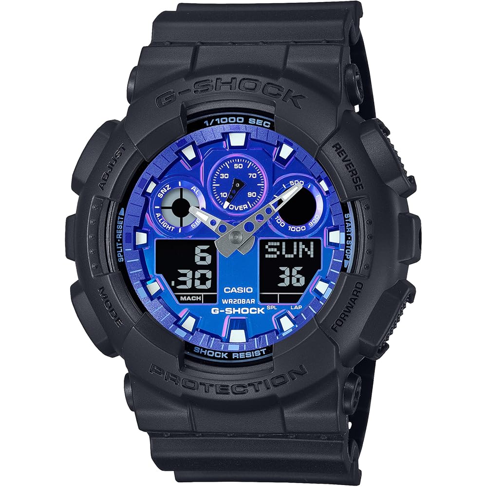 

Casio G-Shock GA-100FL-1AJF Men s Watch Black Flame Inside Series 200m Water Resistant