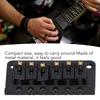 Hardtail Saddle Bridge 6 String 78mm Zinc Alloy Copper Electric Guitar Bridge for Replacement