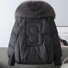 Damen Daunen Baumwollmantel Mode Groß Verdicken Warm Puffer Übermantel Damen Locker Parkas Baumwolljacke