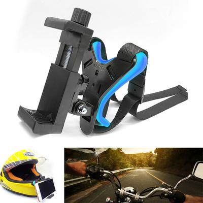 Motorradhelm-Kinnhalterung, Telefonhalter, Moto-Radfahren, Reiten, Rekordschießen, Handyständer, Sportkamerahalter für GoPro