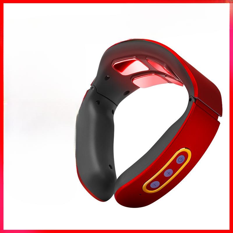 Massager Intelligent Neck Massager Pulse Heating Physiotherapy Device Heat Compress Neck Protection Device Shoulder and Neck Cervical Spine Device