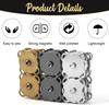 1/100Set Magnetic Snap Button Metal Invisible Sew on Button Lock Clasps Fasteners for Purse Bags Clothes Craft DIY Accessories