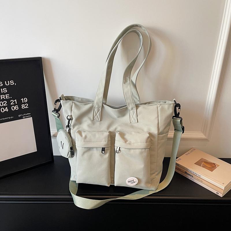 Women's Commuter Shoulder Bag Large Capacity Hand Tote Bag