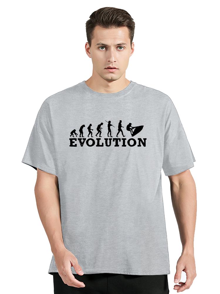 Loose Casual Men's Clothing With Jet Skier Doo Jetski Oversized T-shirt Comfortable Cotton Tshirt Can Be Used As Fitness T Shirt