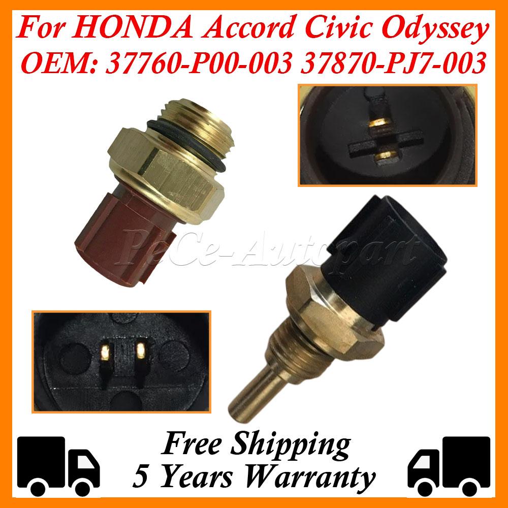 37760-P00-003 37760P00003 37760-P00-004 201-1650 Water Temperature Sensor Switch For Acura Honda Civic CR-V