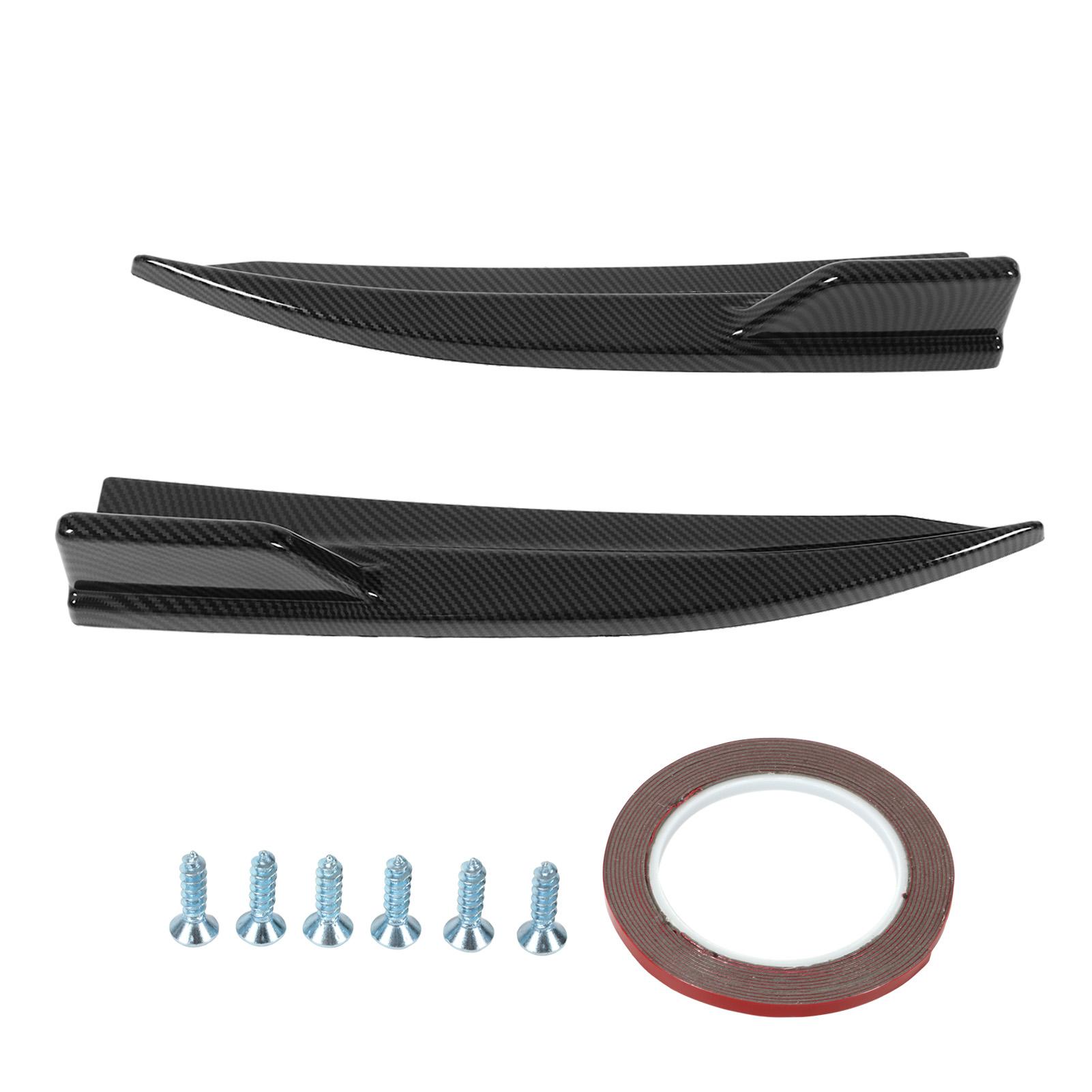 

2 Pcs Rear Splitter Lip Spoiler Glossy Black Left Right Bumper Diffuser Splitter Kit for 3 Series 0 M Sport 2019‑2022