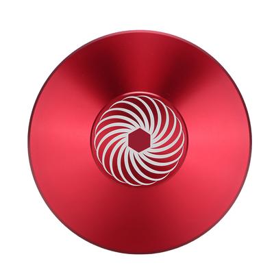 Stabilizzatore per Disco in Vinile o Giradischi Morsetto Ponderato in Alluminio Rosso