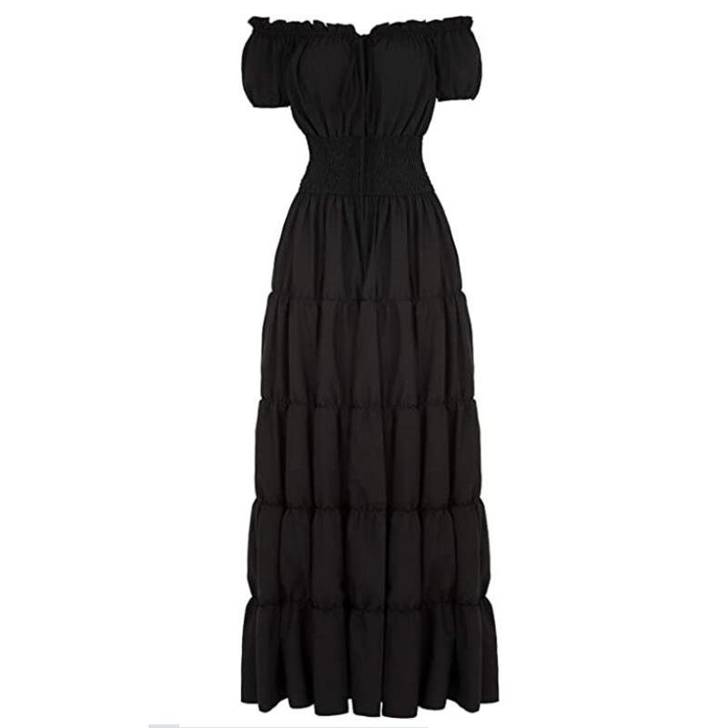 Medieval Renaissance Ladies' Long Costume Dress for Halloween Role Play