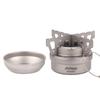 ATiAP Titanium Alloy Alcohol Stove Camping Stove + Stand Set (Burner Included)