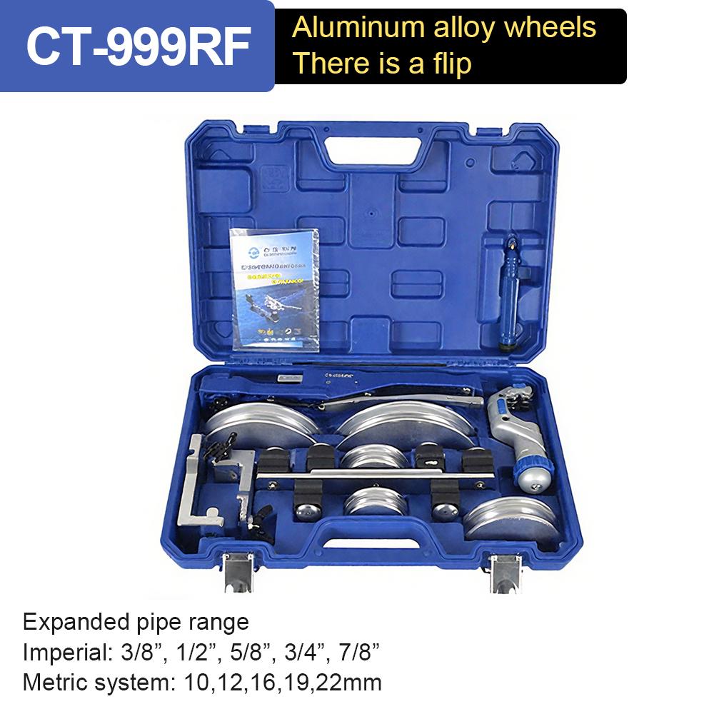 Manual Tube Bender Copper Tube Bending Tool Set Manual Tube Bending Machine for 5-12MM Air Conditioning Aluminum Copper Tube