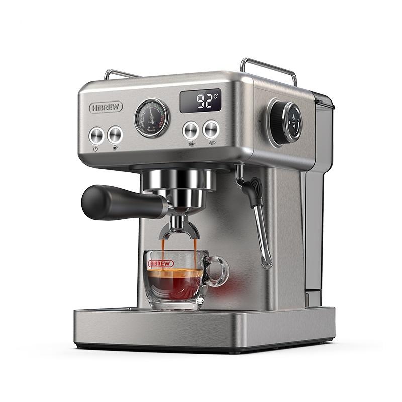 HiBREW H10A Semi Automatic Espresso Coffee Machine, 19Bar, Cold/Hot Coffee Maker