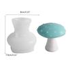 Flexible Silicone Mold Handmade Scented Candle Mould Mushroom Shape Aromatherapys Jewelry Mold Home Decoration Mold