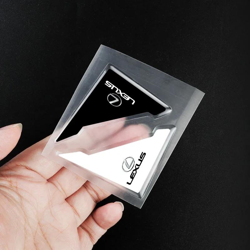 PPFX2 2pcs Car Door Corner Transparent Protective Stickers for Lexus LS LC RZ IS350 ES300 GS350 CT200h GX460 LX570 RX500h NX300 UX260