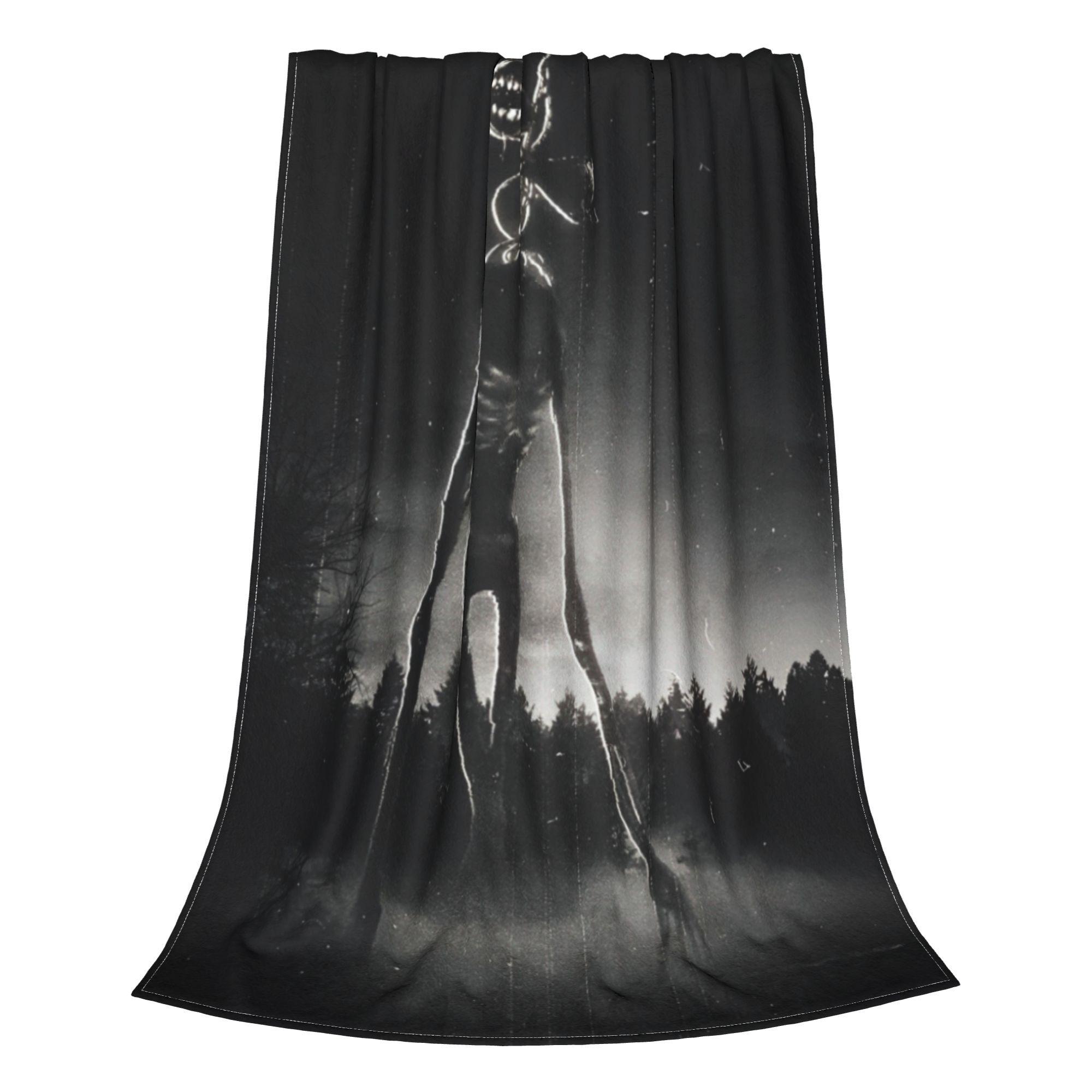 

Ковдра-покривало Оксамитова Жах Сиреноголовий Темрява Страшна Гра Надзвичайно М які Плед для Подорожей Літаком Домашній Диван Килимок Шматок 30x40in