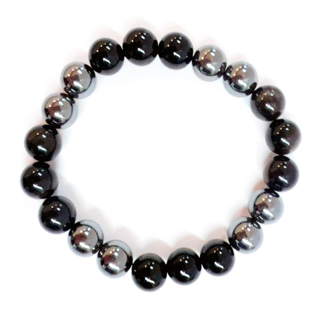 Lucky Money Bracelet with Black Tiger Natural Silver and Amulet for Business and A Good Luck A Gift for Good Made In Japan by Onmyodo Master Keiya