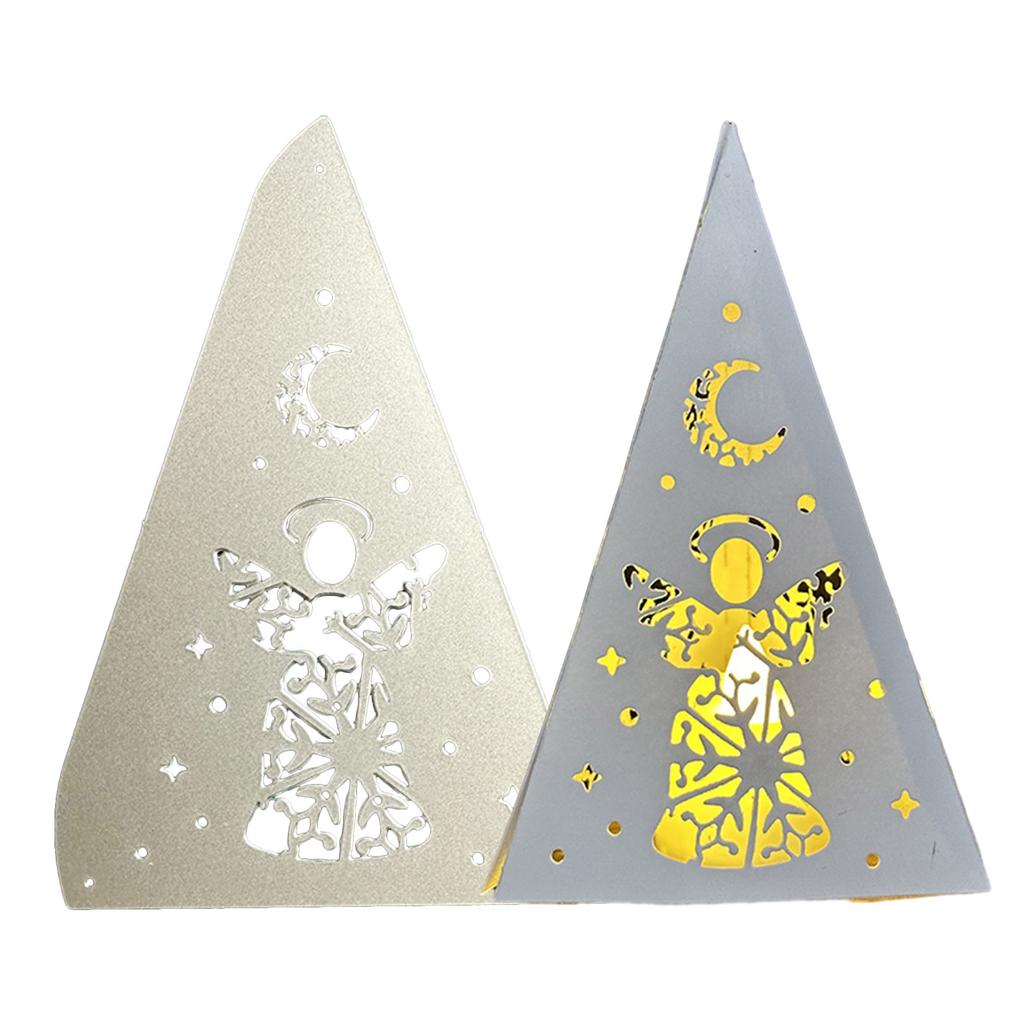Lanternes de Noël Matrices de découpe métal Pochoir Scrapbooking Découpes Matrices Gaufrage Carte DIY Modèle Moule Décor d'album photo