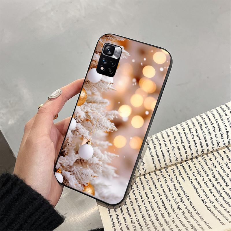 Christmas Tree Ball Funda Phone Case For Xiaomi Redmi note 14 Pro 14 13 12 11 10 Pro 14S 12S 11S Redmi 14C 13C 10