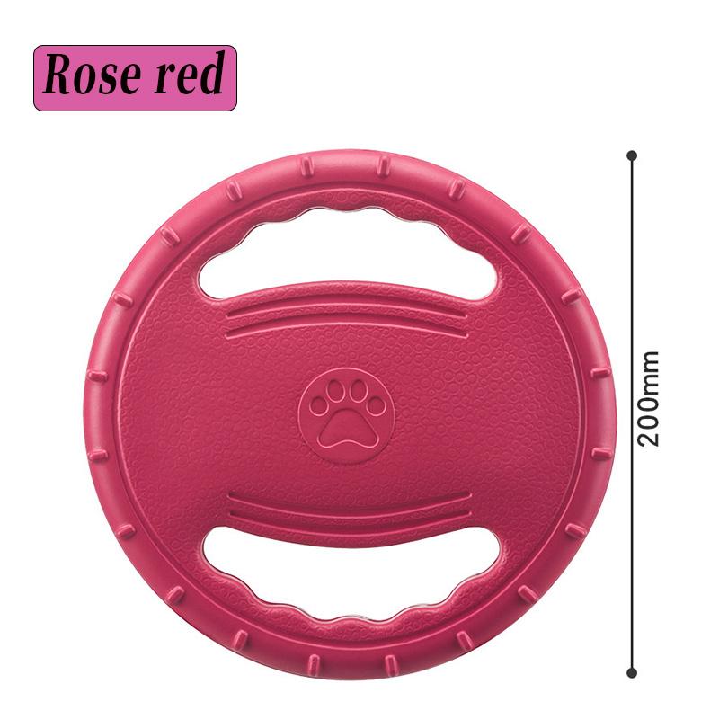EVA Bite Resistant Flying Disc Dog Toys For Dog Multifunction Pet Puppy Training Toys Outdoor Interactive Game Pet Dogs Products