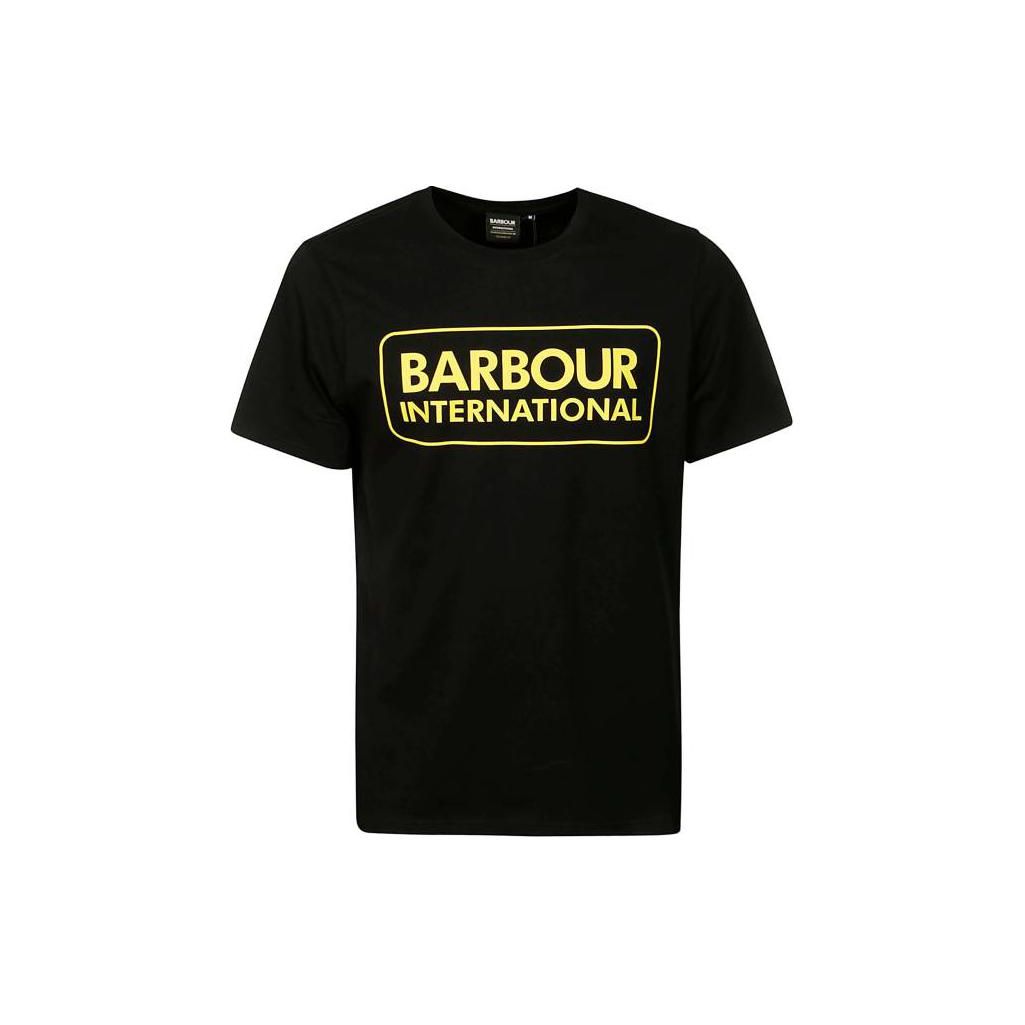Barbour Casual Letter Print Round Neck