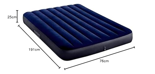 Intex 64756 Durabeam Standard Classic Downy Airbed, 76 X 191 X 25 Cm