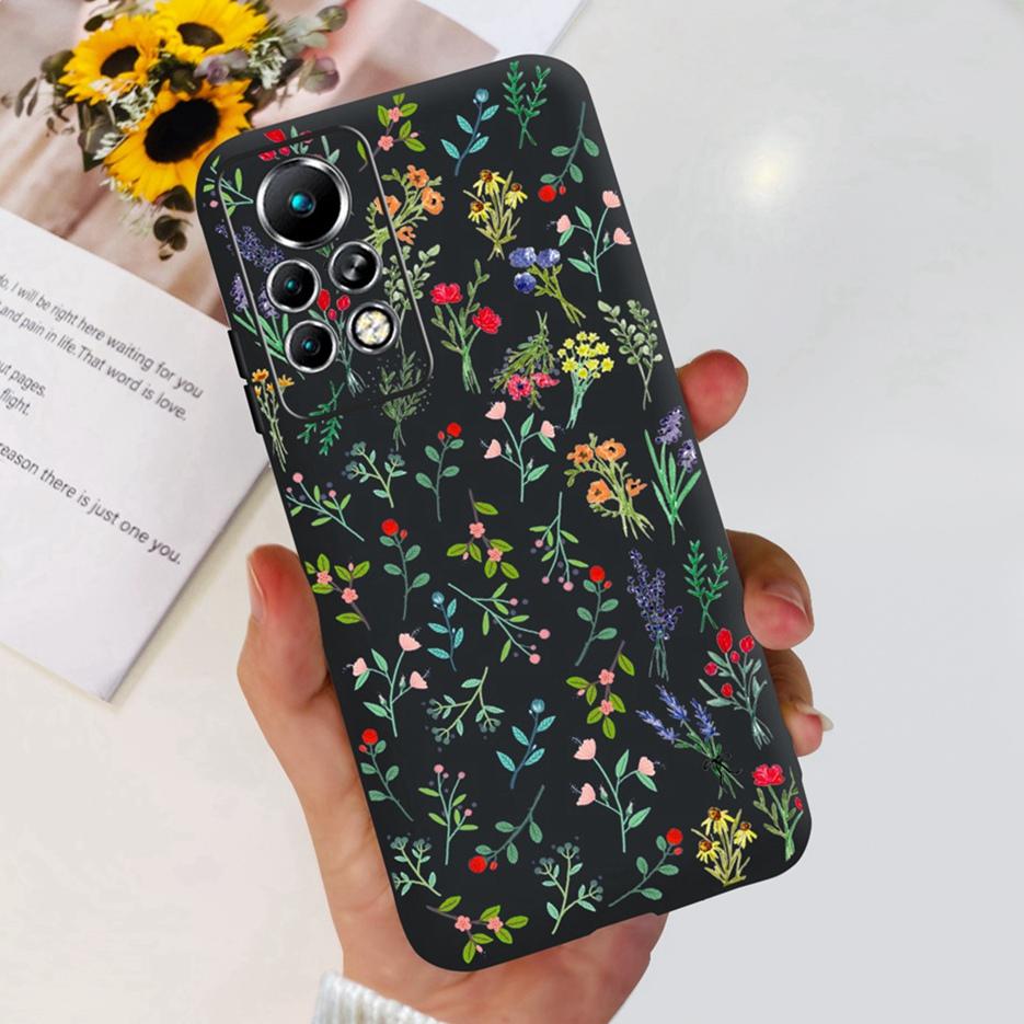 For Infinix Note 11 Pro Case X697 Cute Painted Back Cover Soft Silicone Phone Cases For Infinix Note 11 Note11 Pro Fundas Bumper