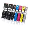 Canon X 2 Latest Compatible Ink Compatible with Genuine Ink Cartridges by STAR BCI-351XL (Black/C/M/Y/Gym) + BCI-350XL (Black) [7-Pack] [High-Yield]