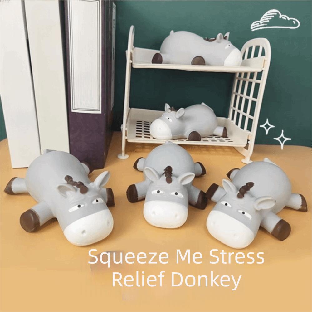Slow Rising Donkey Fidget Toy Cartoon Donkey Squishy Toy Animal Donkey Squeeze Toy Relaxation