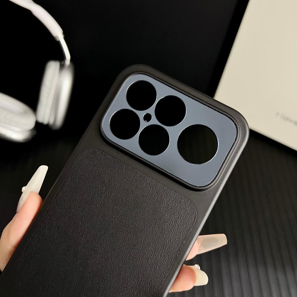 Für Xiaomi POCO F8 Pro Hülle Luxus Veganes Leder Skin Magnetisch MagSafe Schutz Rückseite Hülle Für POCO F8 Ultra F8Pro Schale