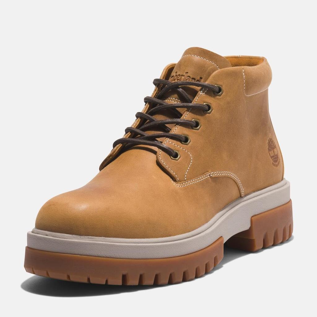 Timberland Premium Waterproof Chukka Wheat Full Size TB1A5YJ52311 Men's Boots, Grain, 10.0 / 28.0cm,
